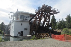 This is the 3rd dredge which shut down in 1954. It went 24-7 with only Christmas and the Fourth shutting down
