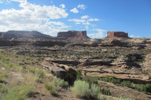 The panorama of this historic park