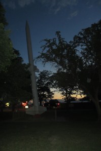 A throwback to the '60's, an Athena Missile 