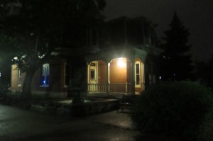 These houses are amazing, a street from the past preserved inside of a campus .... neat